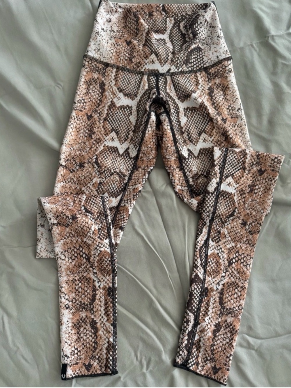 True Religion Snake Print Reptile Leggings | active wear | stretchy leggings